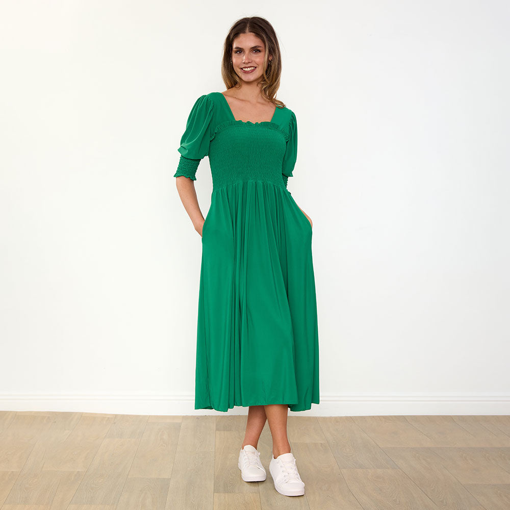 Pixie Dress in green – women's dress – view 6