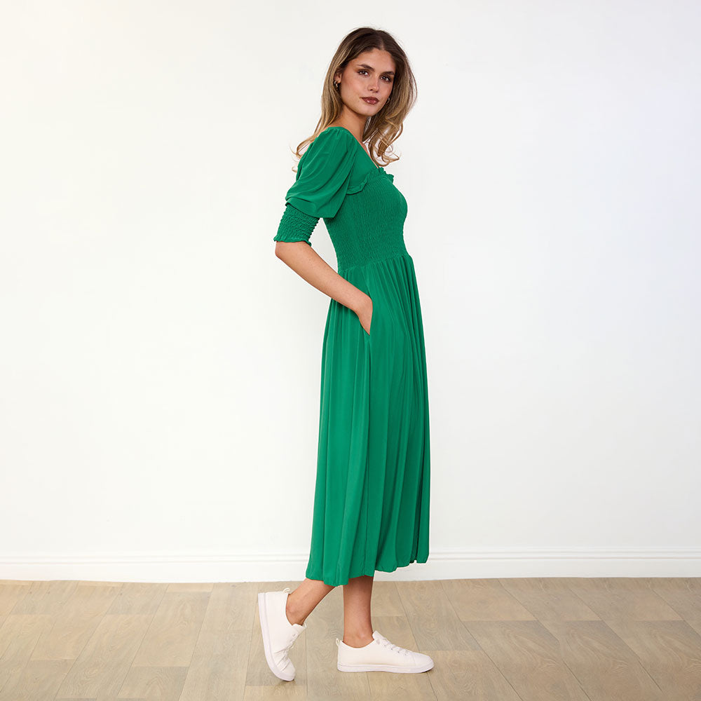 Pixie Dress in green – women's dress – view 9