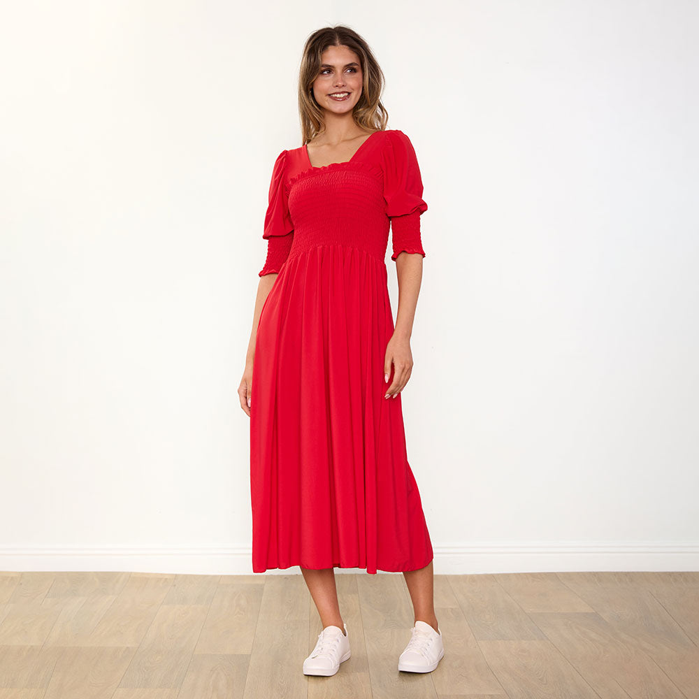 Pixie Dress (Red)