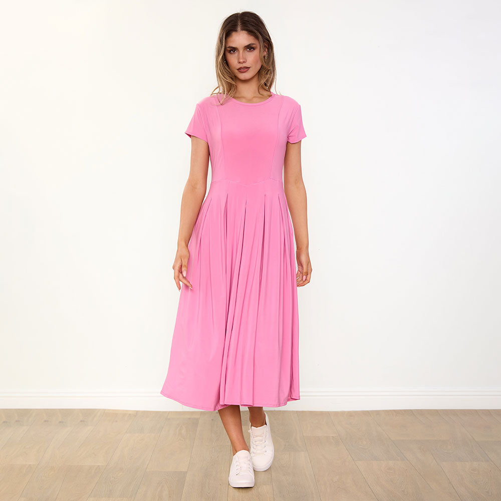 Polly Dress in pink – women's dress – view 12