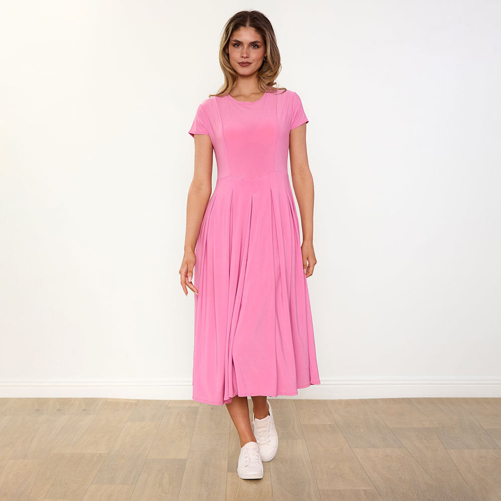 Polly Dress in pink – women's dress – view 6