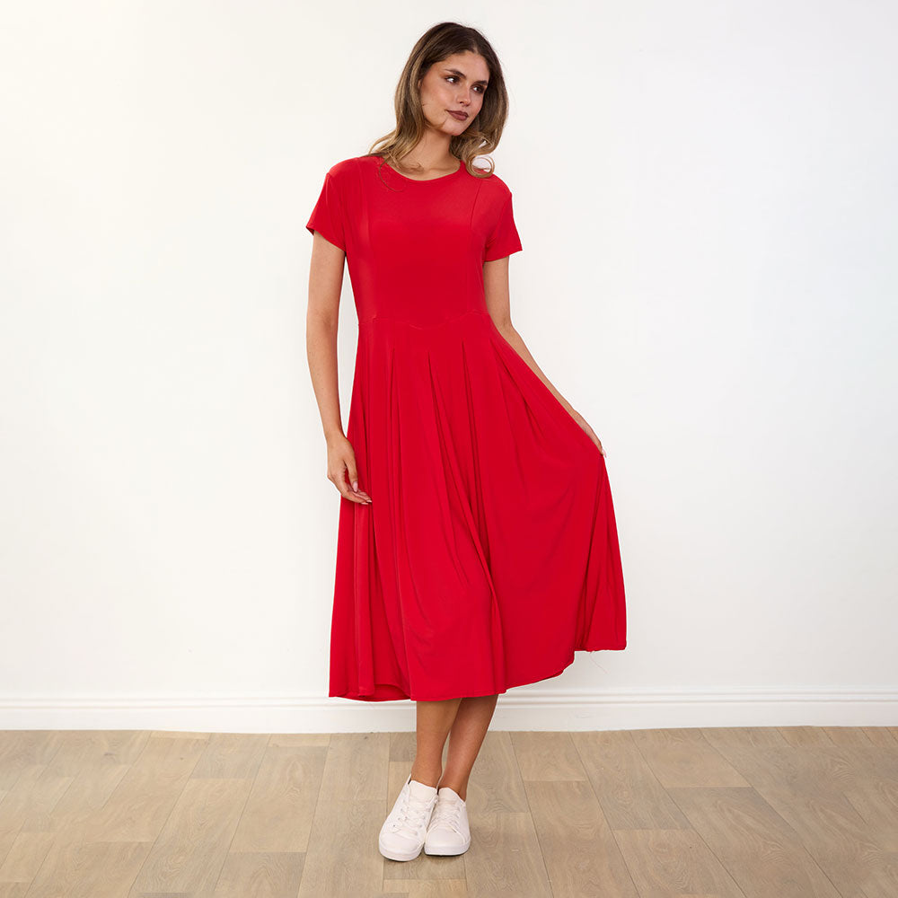 Polly Dress (Red)