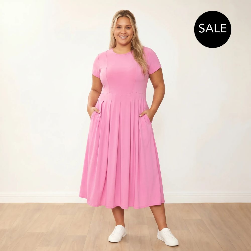 Polly Dress in pink – women's dress