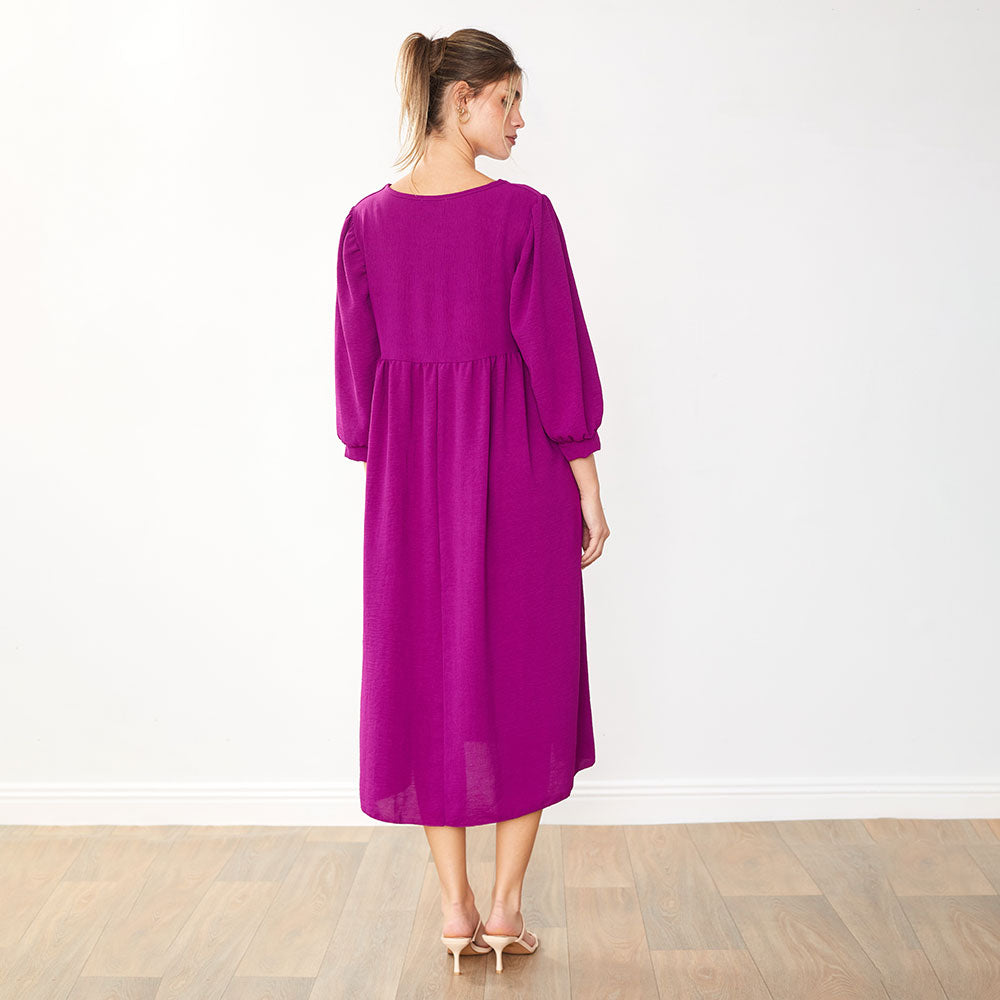 Porcha Dress (Berry)