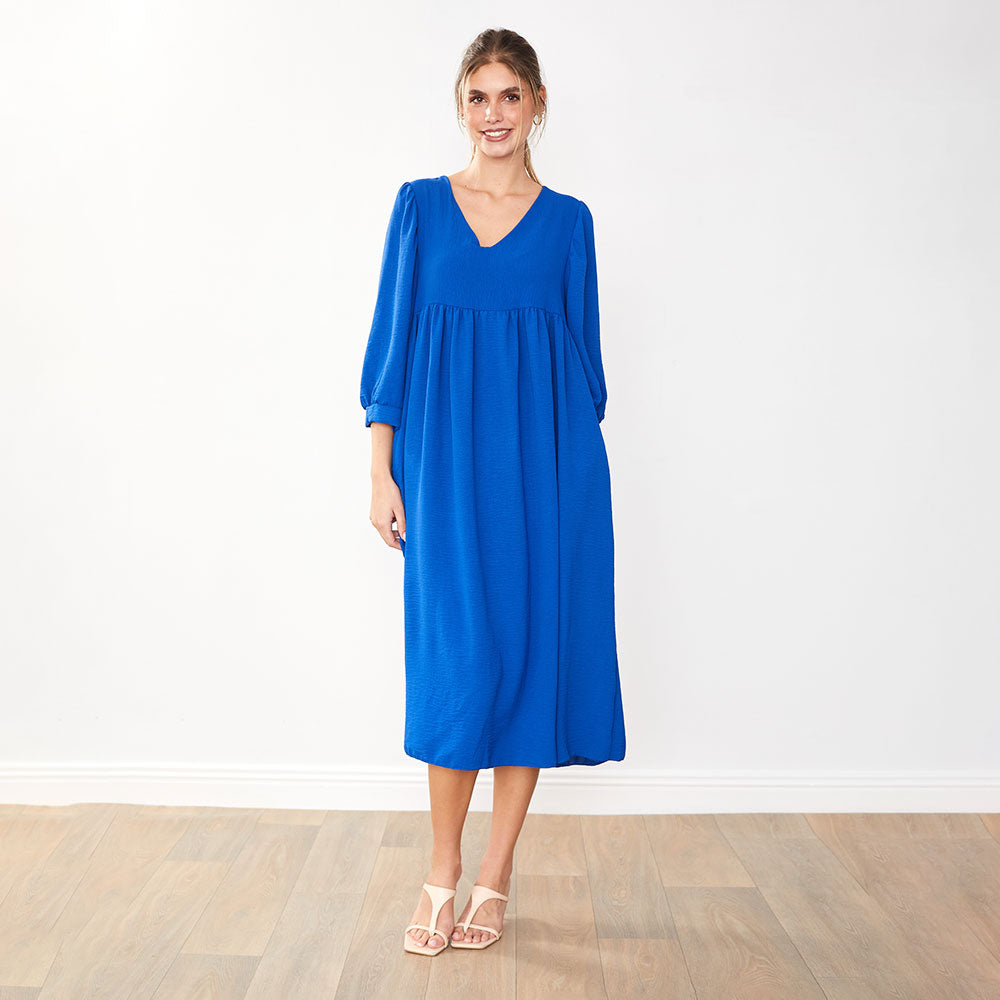 Porcha Dress in cobalt – women's dress – view 7