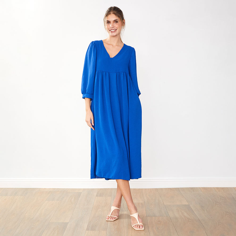 Porcha Dress in cobalt – women's dress – view 4