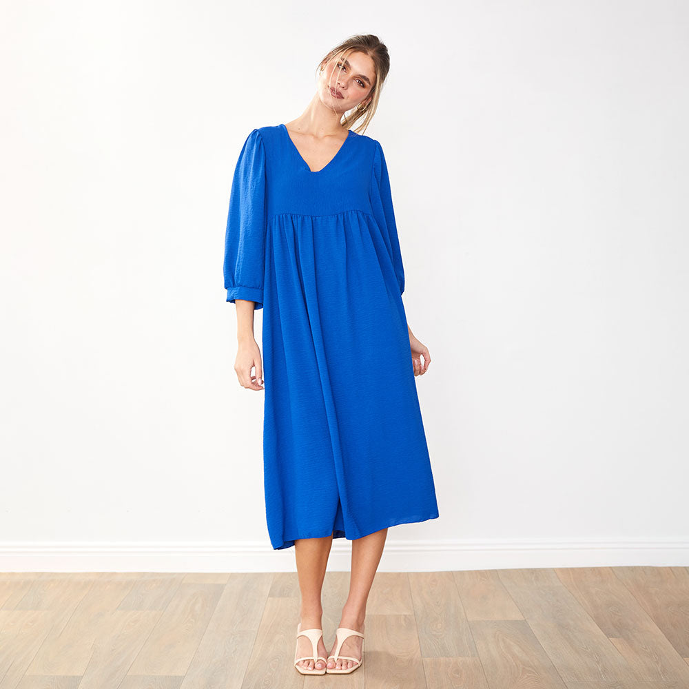 Porcha Dress in cobalt – women's dress – view 6