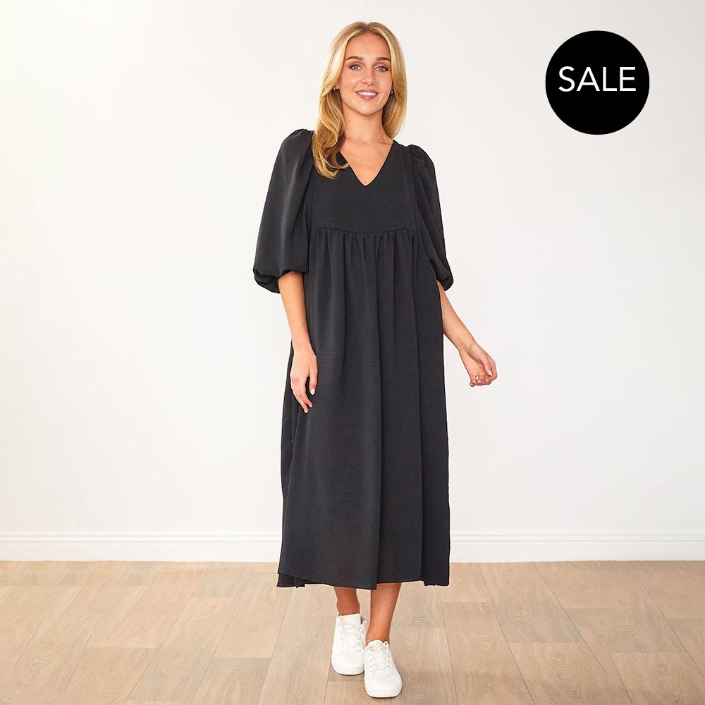 Porcha Dress in black – women's dress