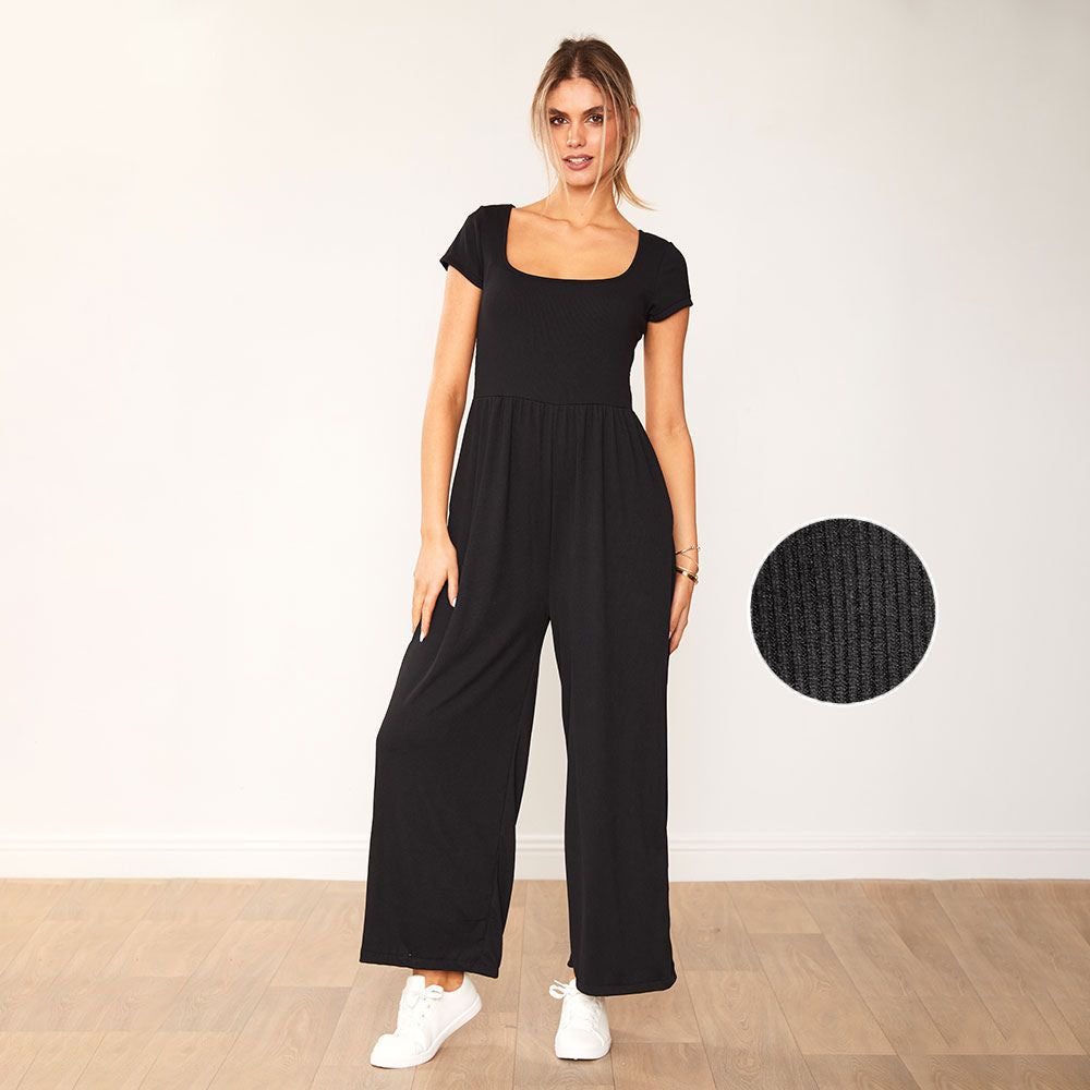 Quinnie Jumpsuit (Black)