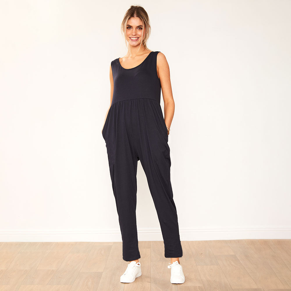 Reggie Jumpsuit (Navy)