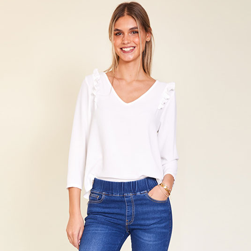 Rhea Top (White)