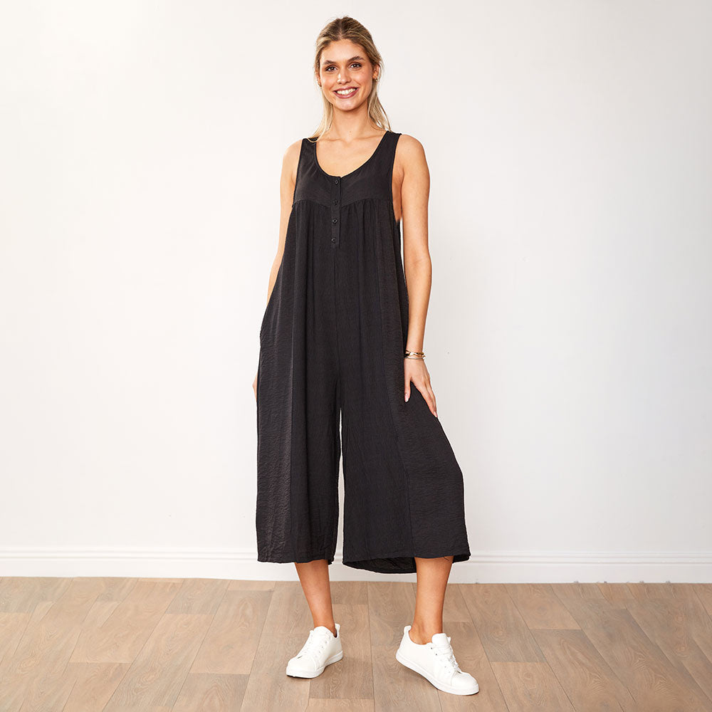 Rio Jumpsuit (Black)