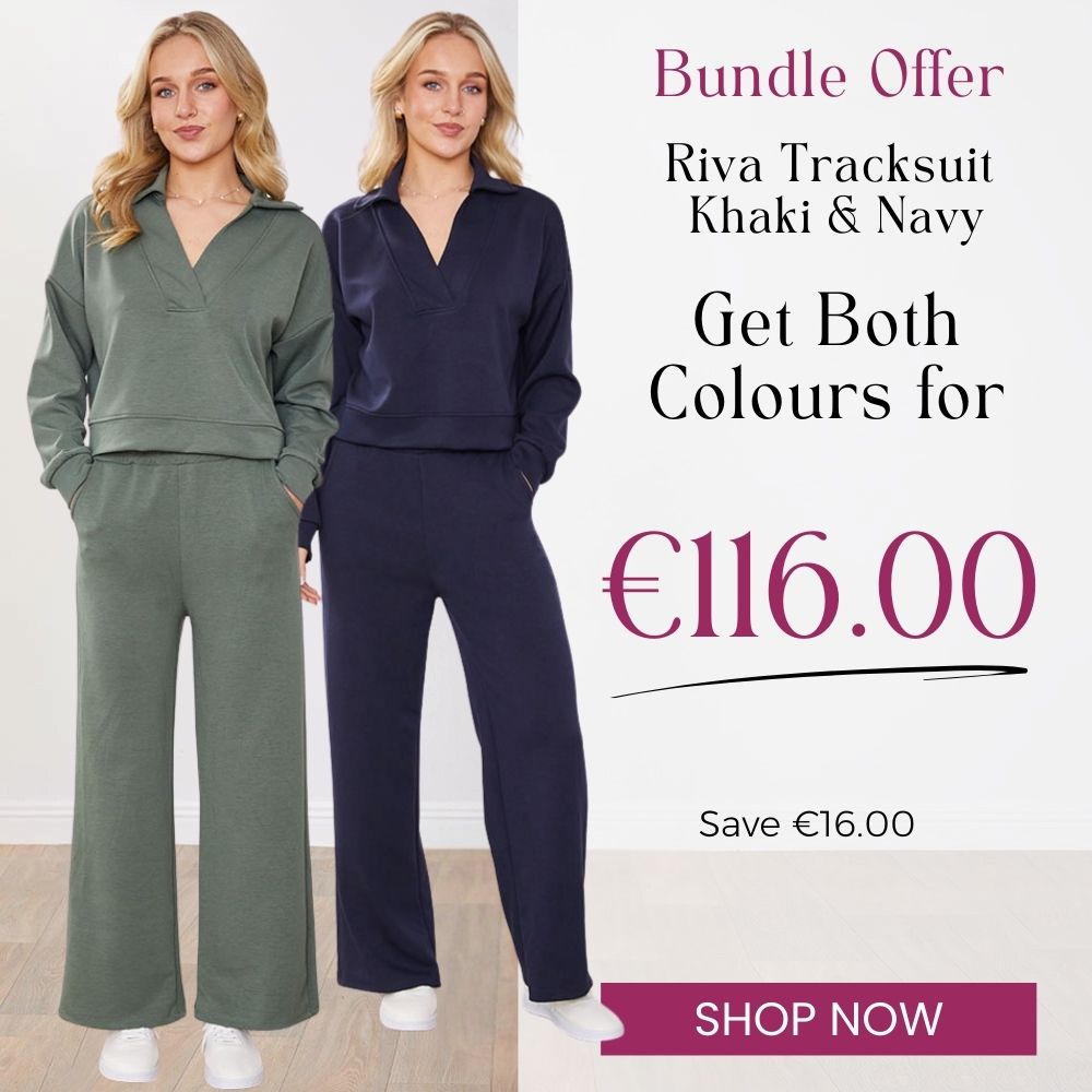 Riva Tracksuit Khaki & Navy (2 for €116)