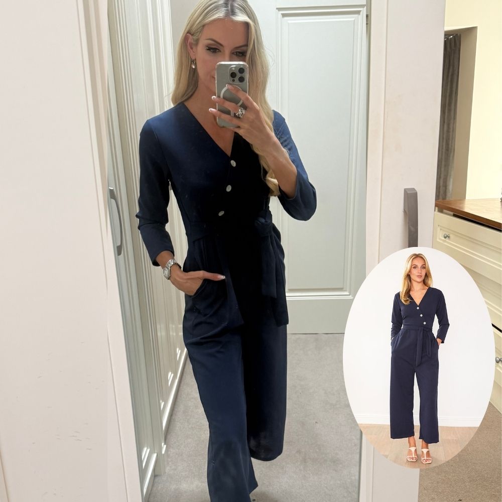 Ruby Jumpsuit (Navy)