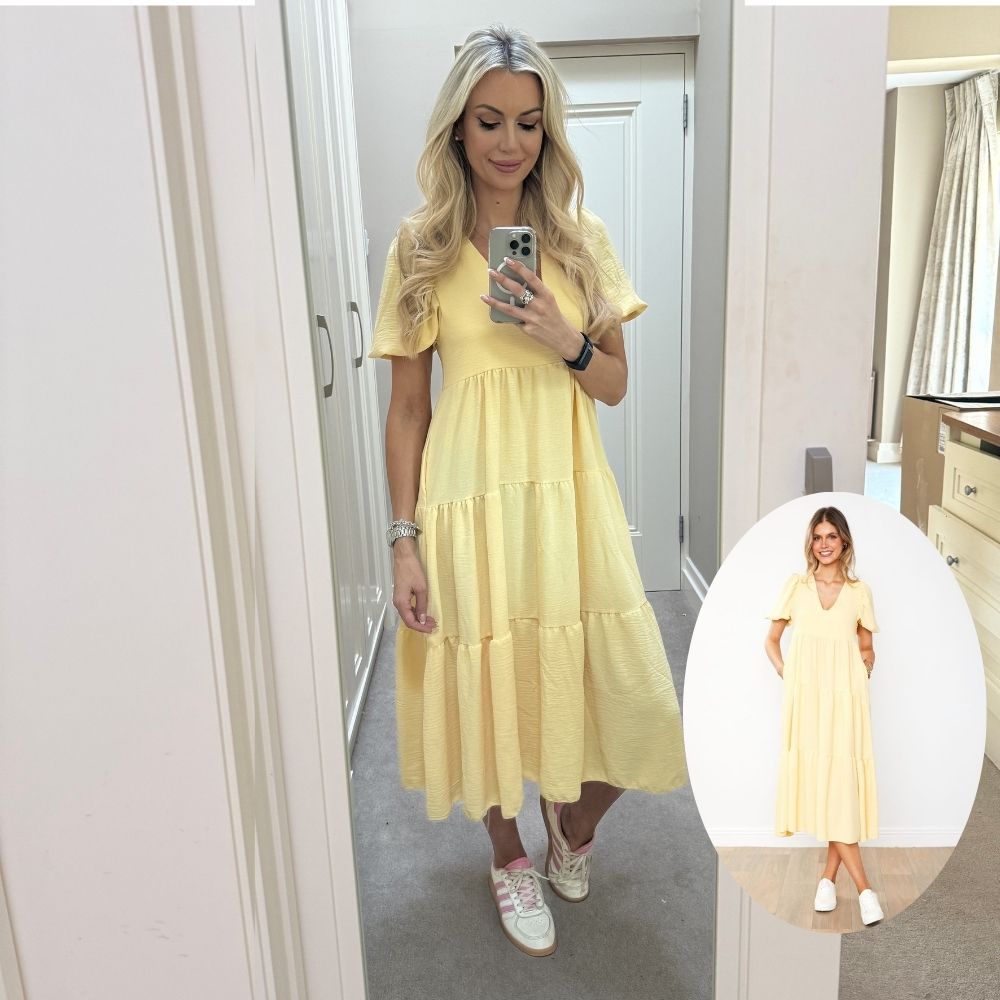 Mabel Dress (Lemon)