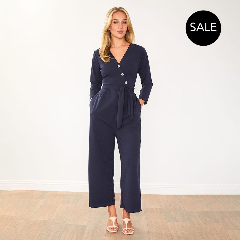 Ruby Jumpsuit (Navy)