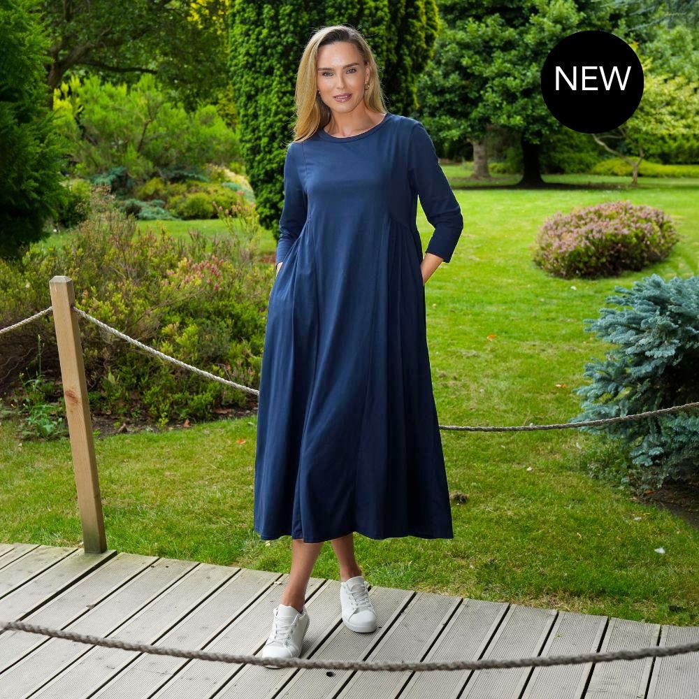 Sally Dress (Navy)