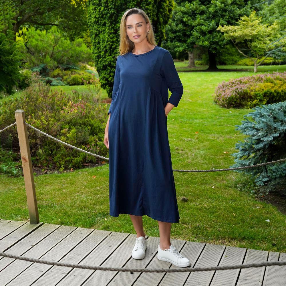 Sally Dress Navy & Black (2 for €82)