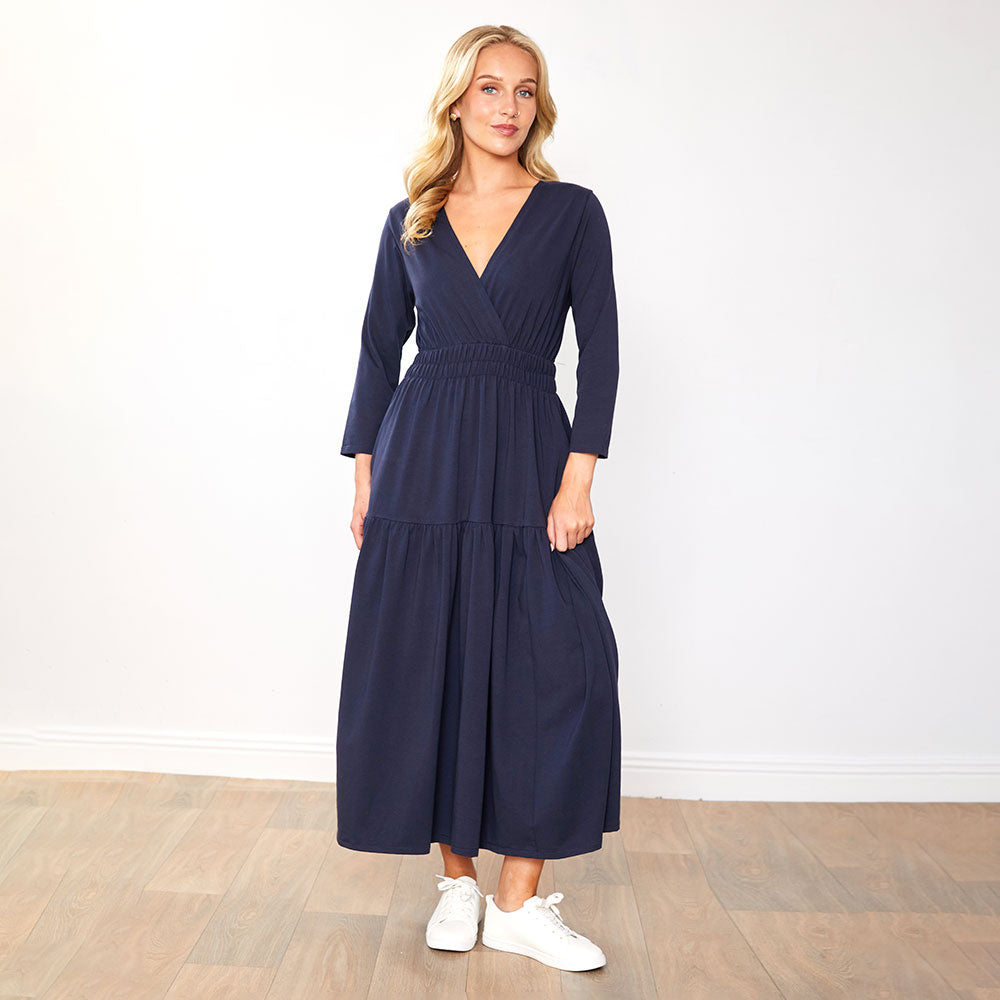 Sandi Dress (Navy)