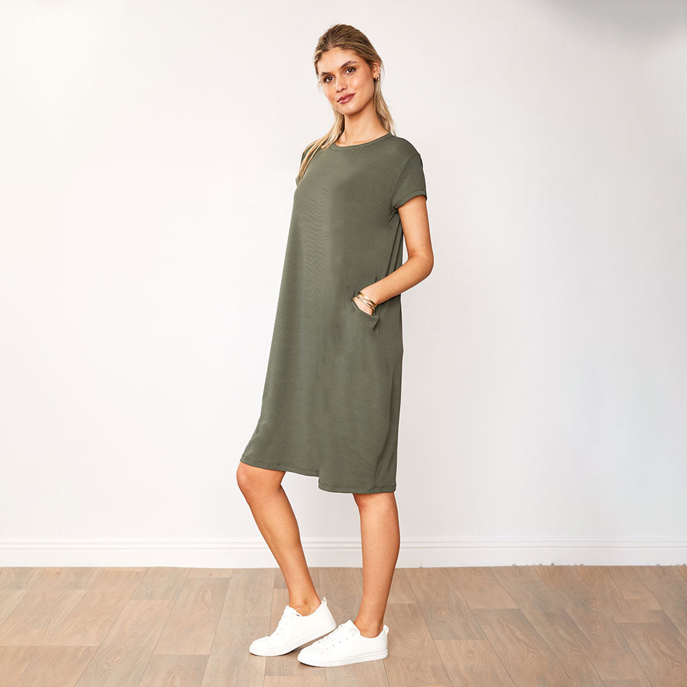 Sandie Dress (Khaki)