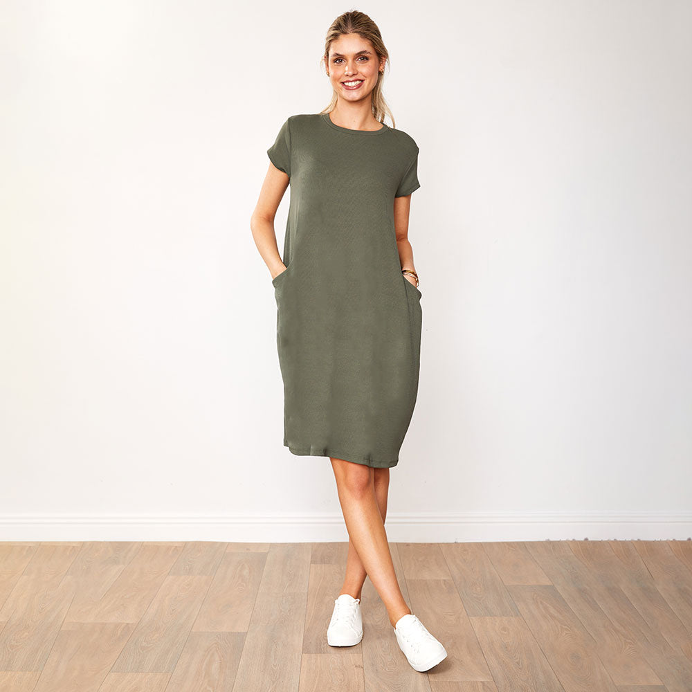 Sandie Dress (Khaki)