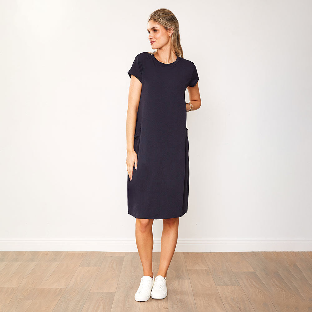 Sandie Dress (Navy)
