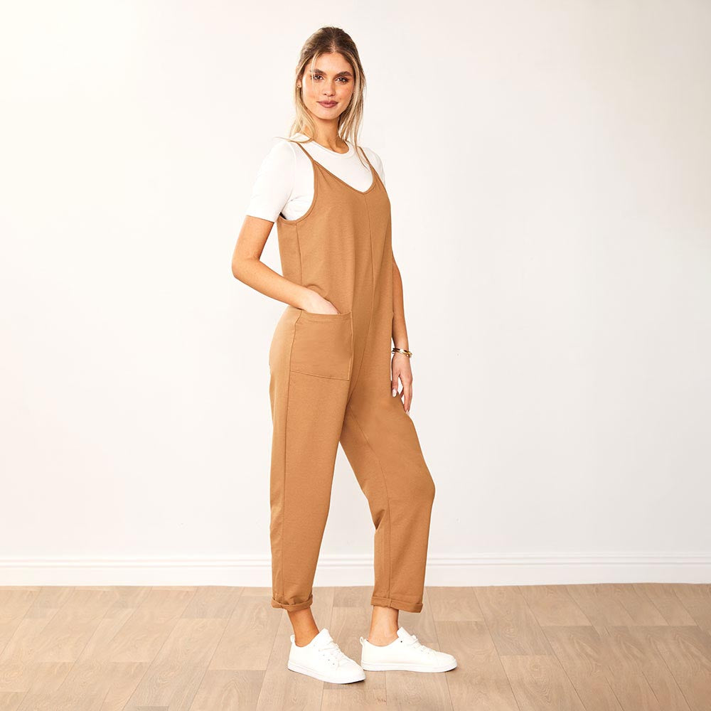 Sophie Jumpsuit (Cappuccino)