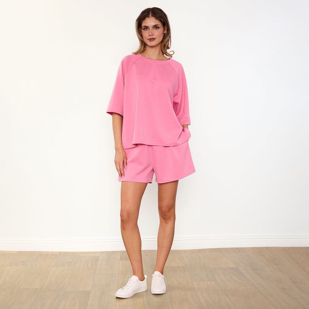 Suki Set in pink – women's co-ord set – view 3
