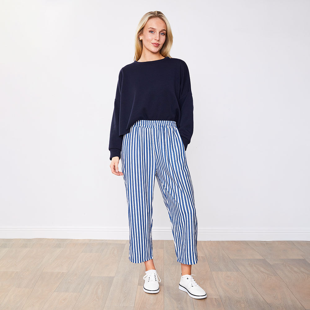 Tessa Trousers Rose & Stripe (2 for €61)
