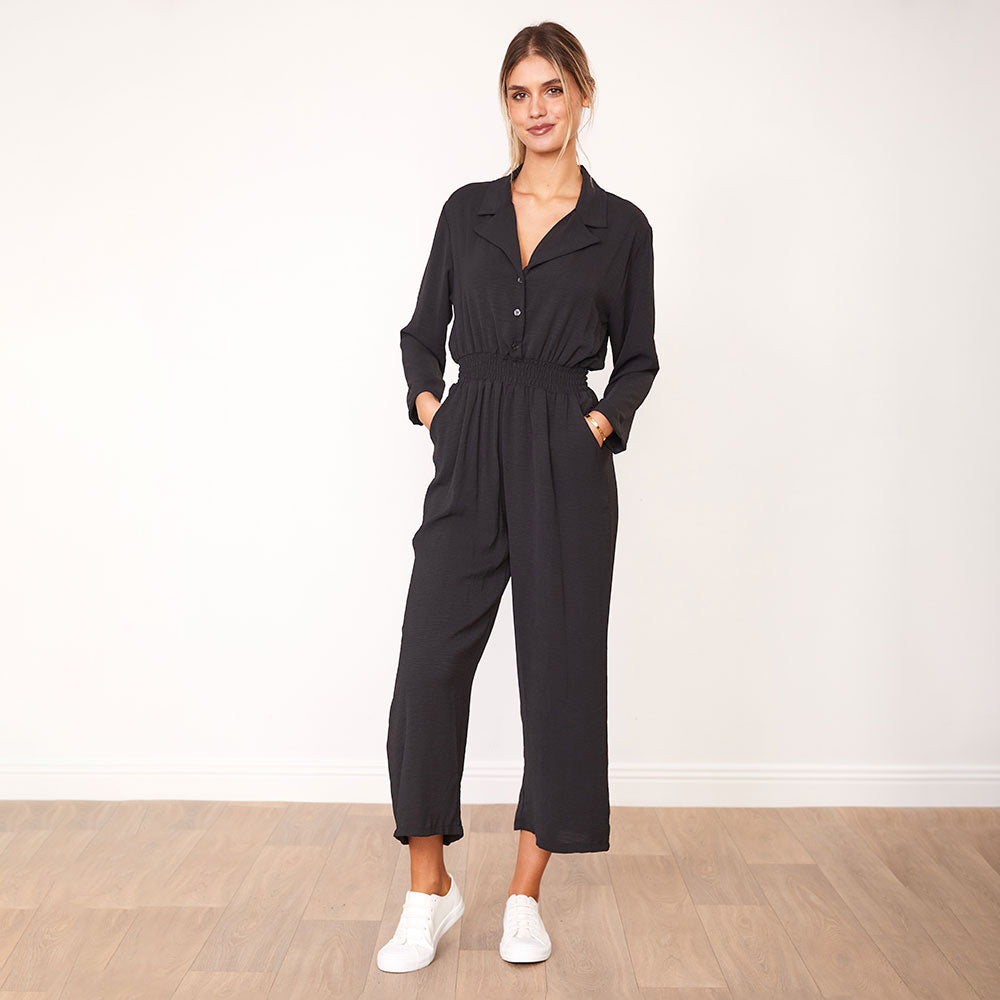 Thea Jumpsuit (Black)