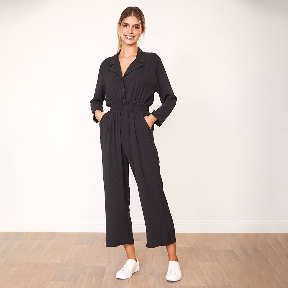 Thea Jumpsuit (Black)