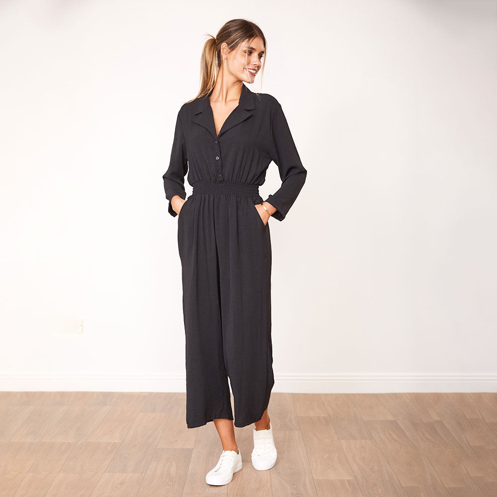 Thea Jumpsuit (Black)