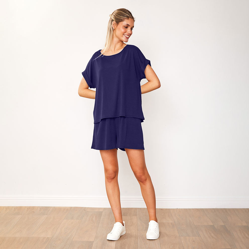 Tilly Shorts (Navy)