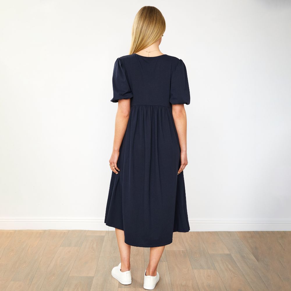 Toni Dress (Navy)