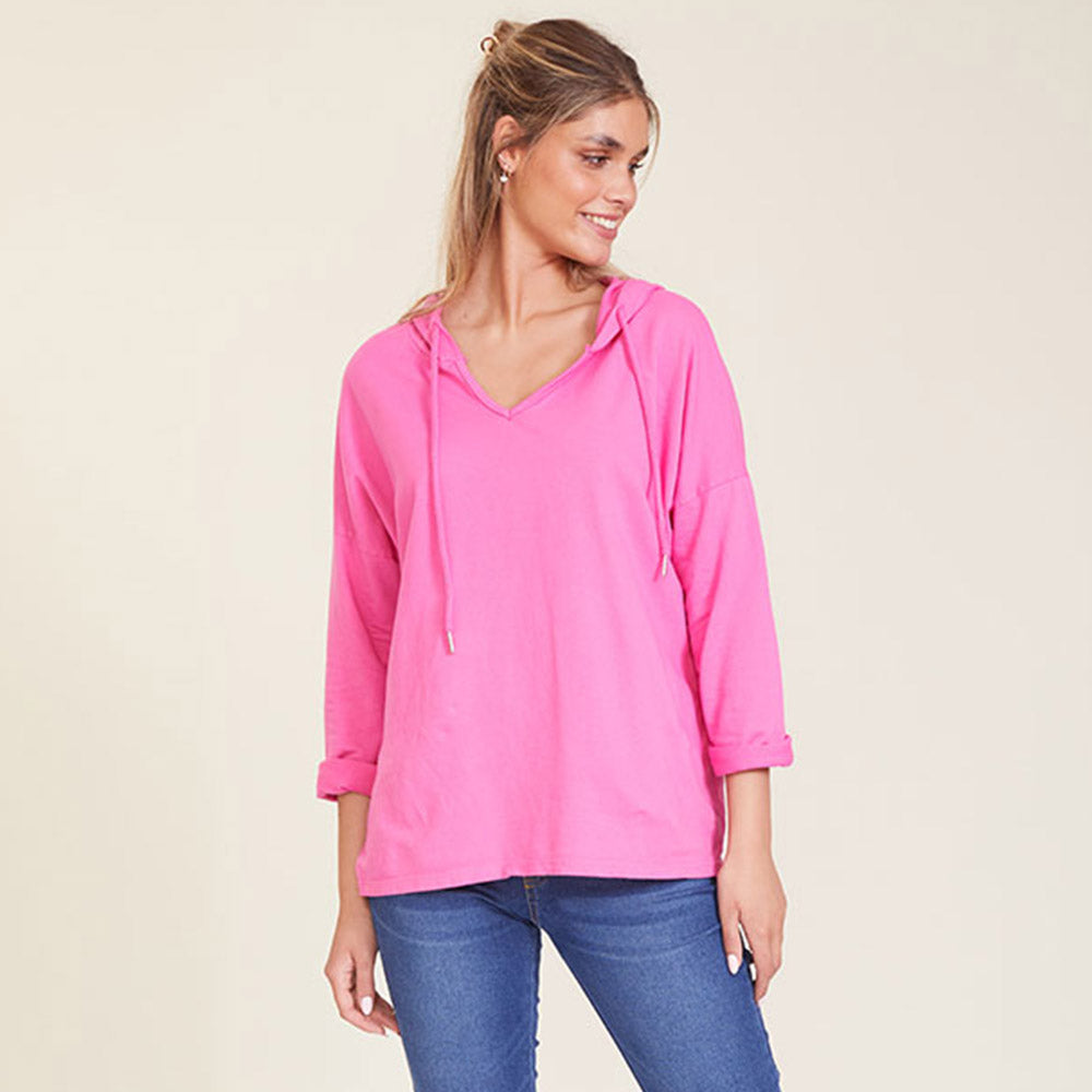 Barker Hoody (Fuchsia)