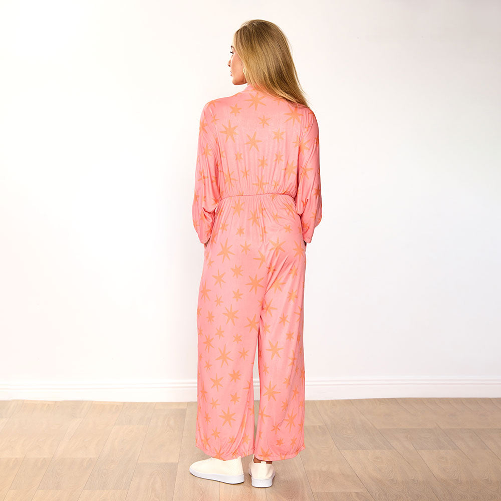 Vogue Jumpsuit (Peach Star)