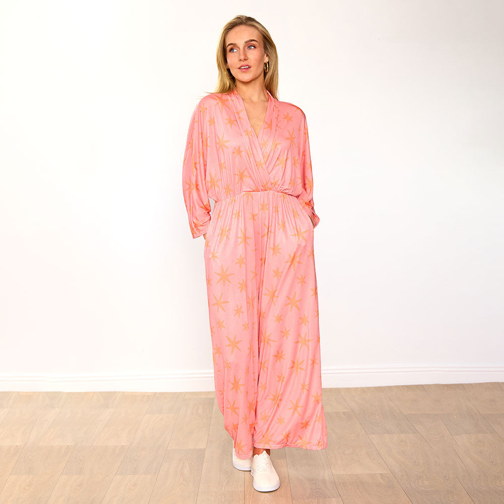 Vogue Jumpsuit (Peach Star)