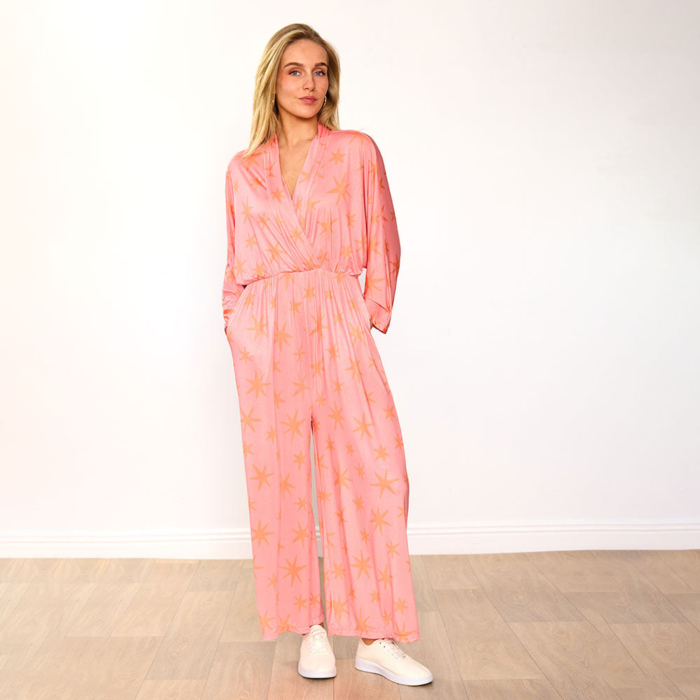 Vogue Jumpsuit (Peach Star)