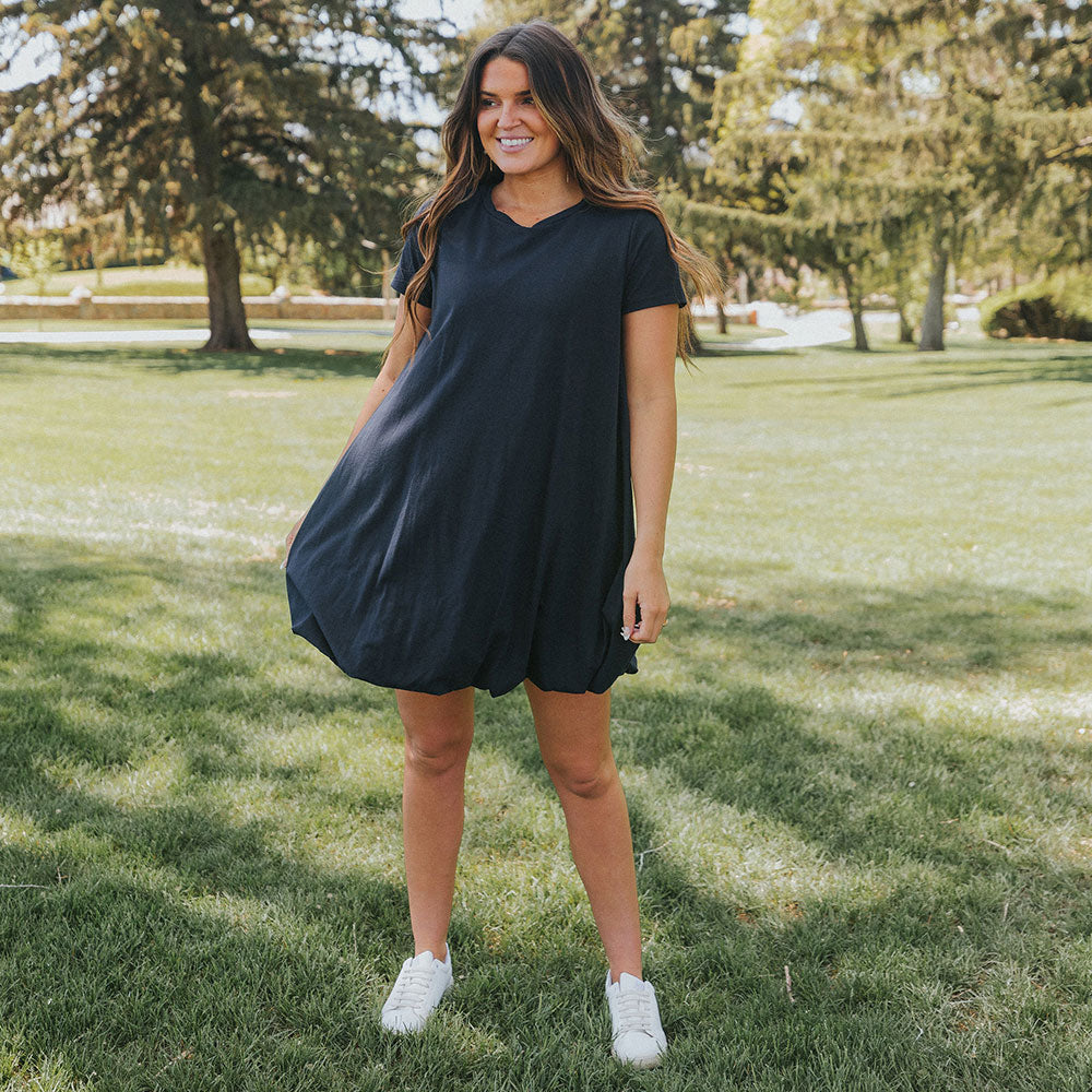 Wesley Dress (Navy)