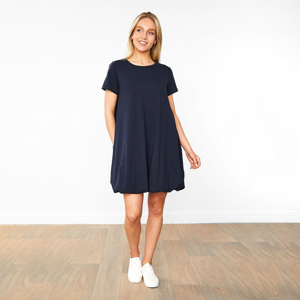 Wesley Dress (Navy)