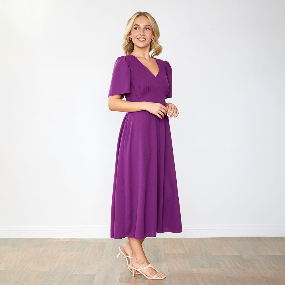 Whitney Dress (Plum)