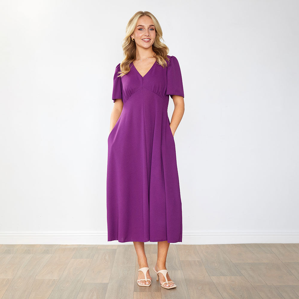 Whitney Dress (Plum)