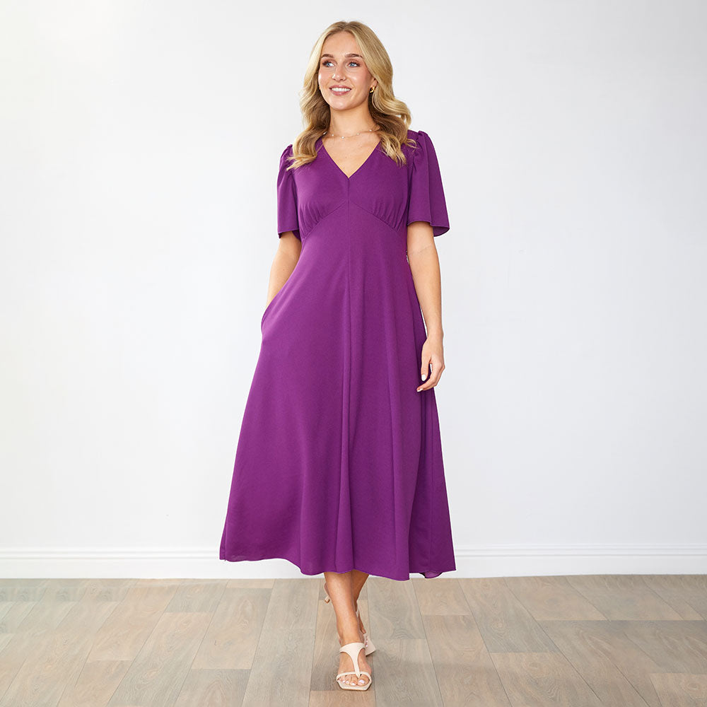 Whitney Dress (Plum)