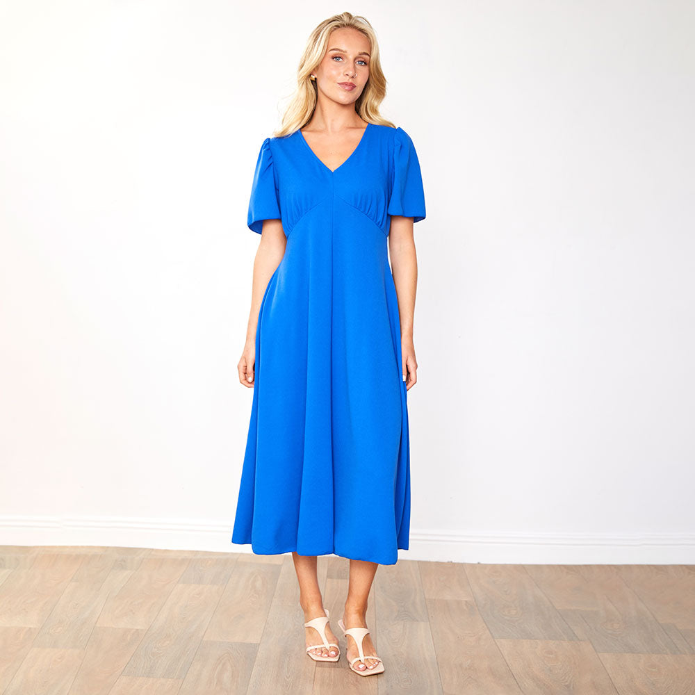 Whitney Dress (Cobalt)