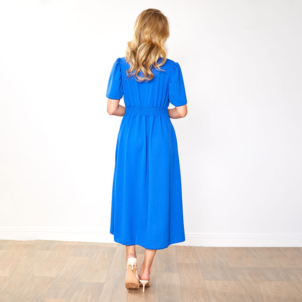 Whitney Dress (Cobalt)