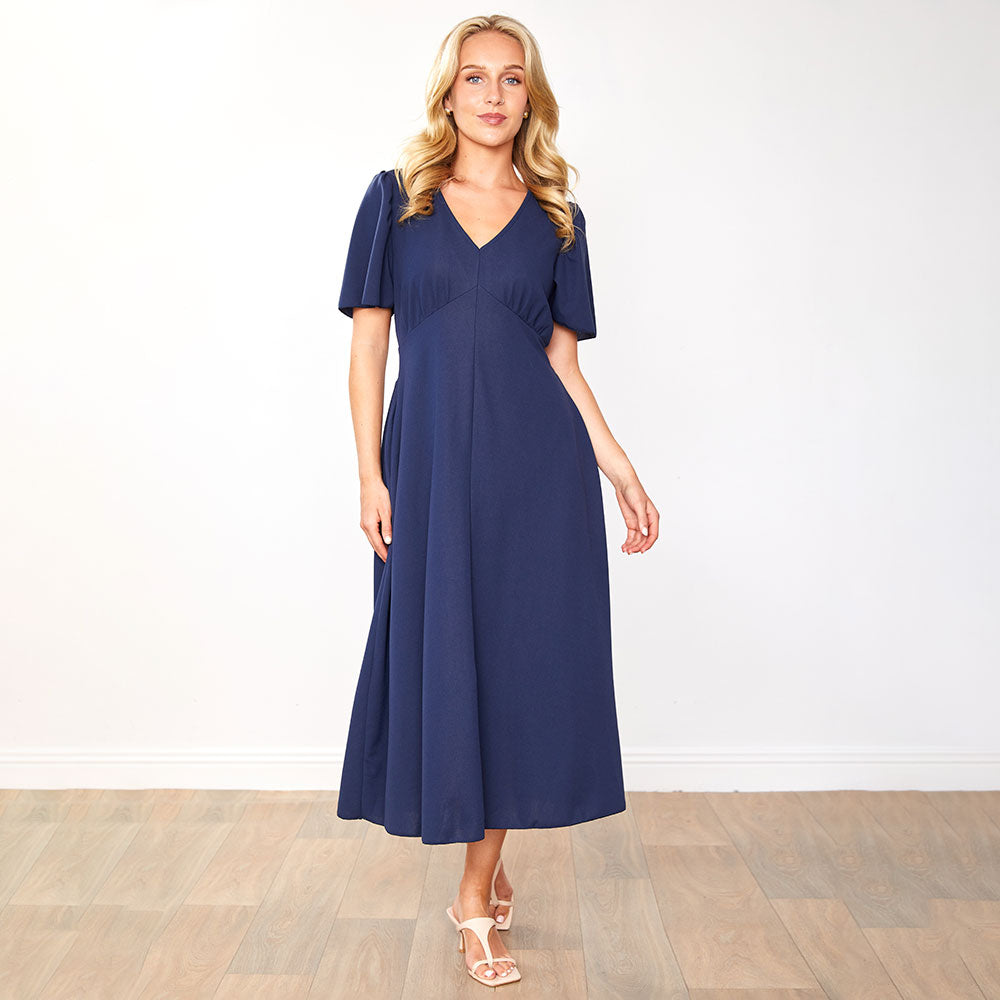 Whitney Dress (Navy)