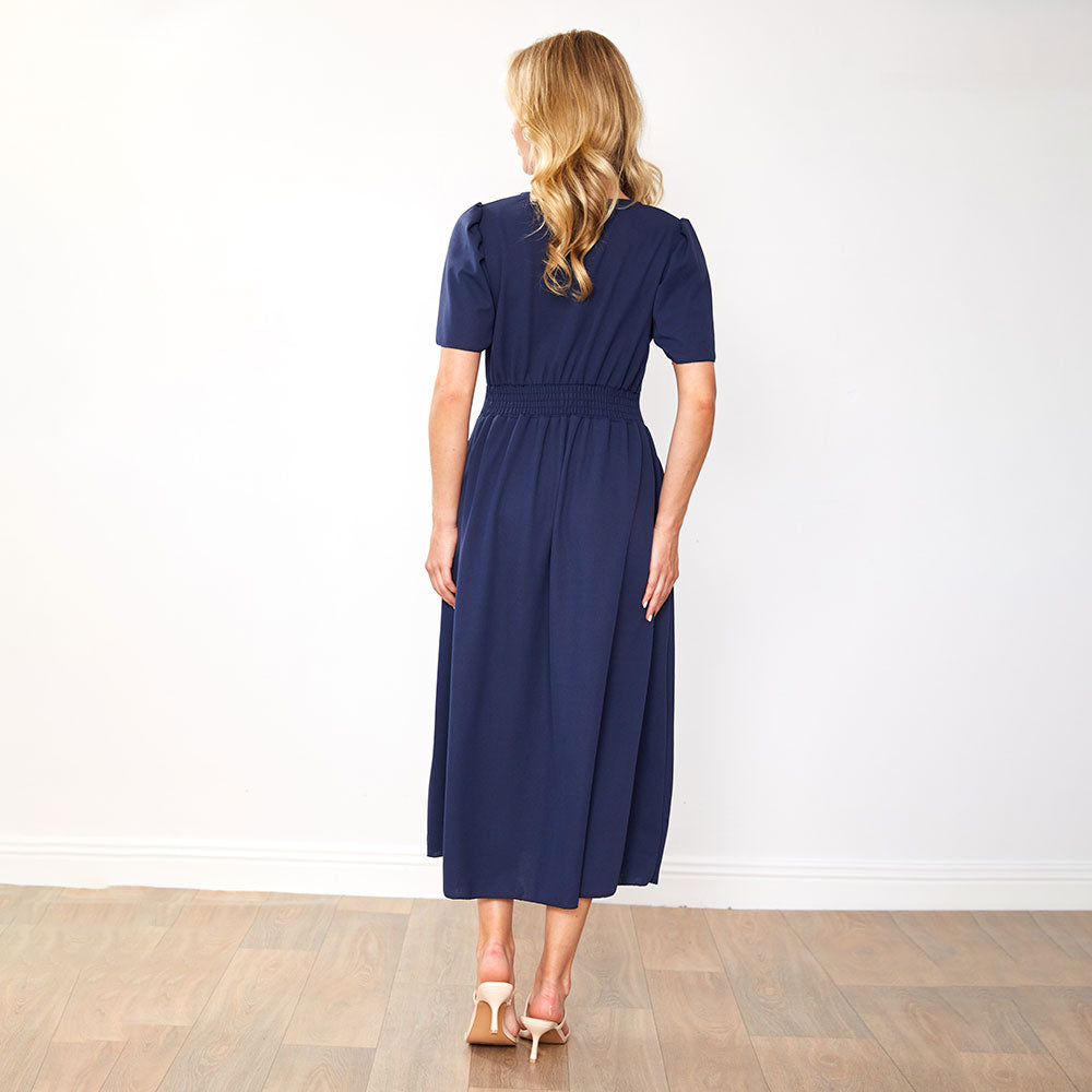 Whitney Dress (Navy)