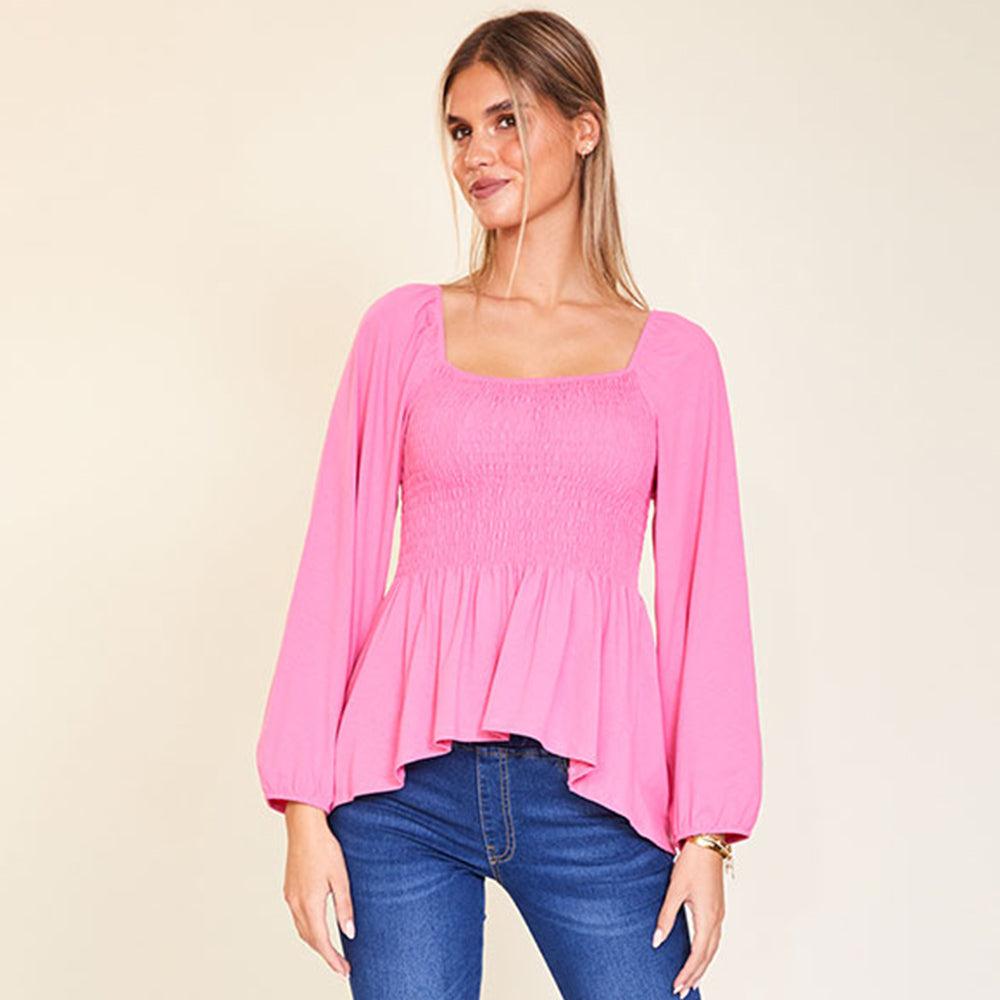 Yvette Top (Pink)