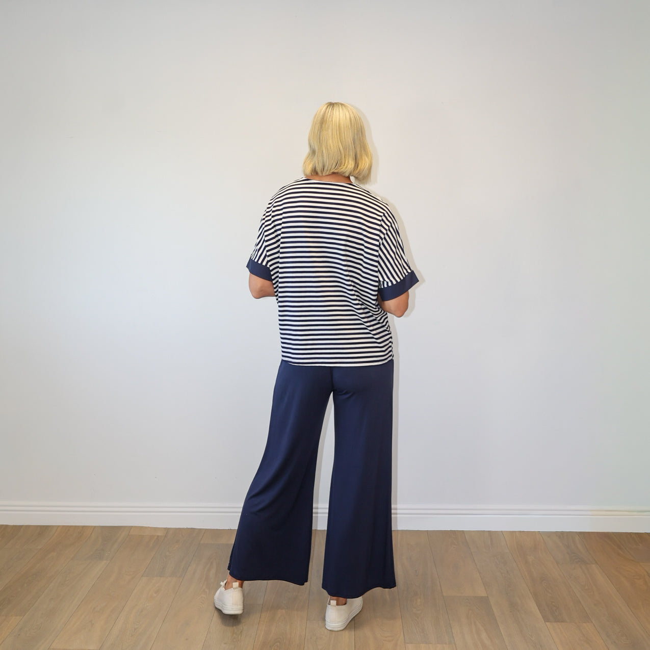 Zara Co-ord (Navy Stripe)