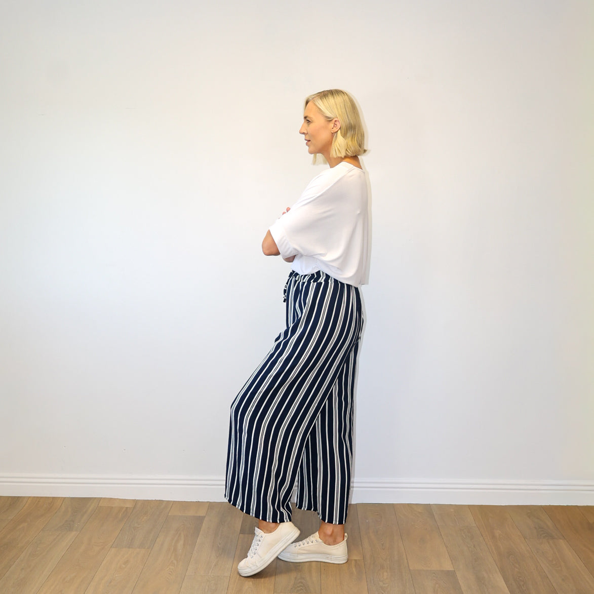 Zara Co-ord (Navy/White Stripe)